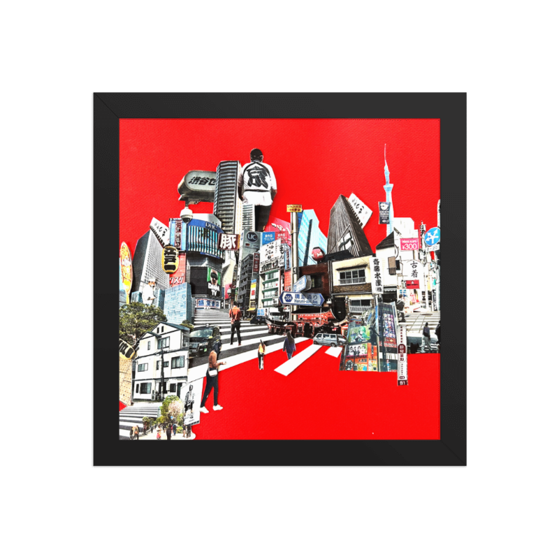 Tokyo Bustle Art Print