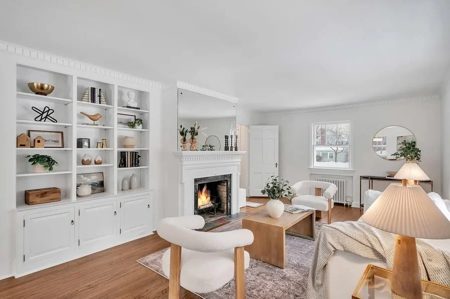 We absolutely love staging these smaller, older Colonials 🤍 So much charm and character &mdash; they just need the right touch to truly shine.

In the under $800k market, smart updates make all the difference. Fresh paint and exposing or refreshing 