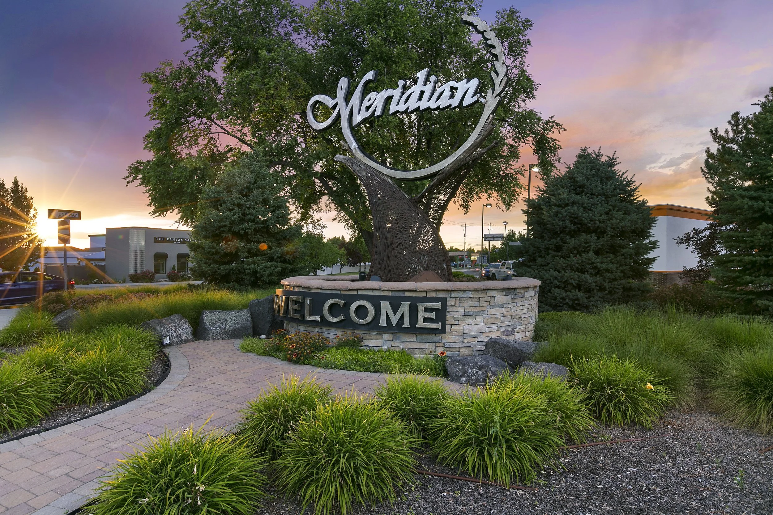 Meridian Sign in Idaho