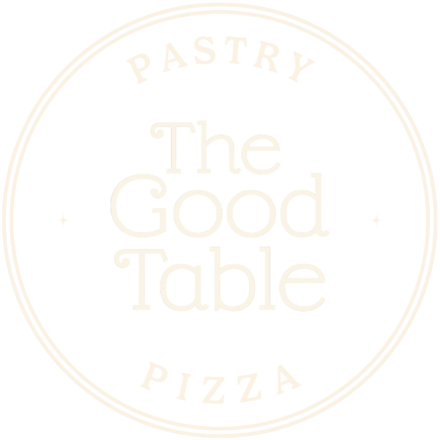 The Good Table | Pastry &amp; Pizza