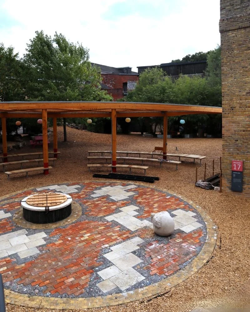Evergreen Brick Works “Gathering Circle &amp; Hatching Turtle” 