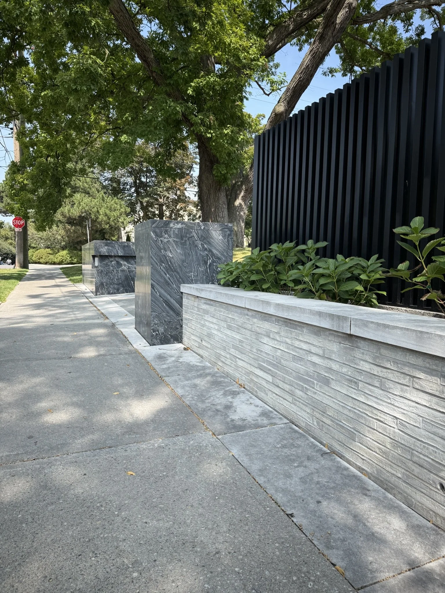 Johnson Playfair Masonry - Landscape & Hardscape Project.
Photo by B.Playfair