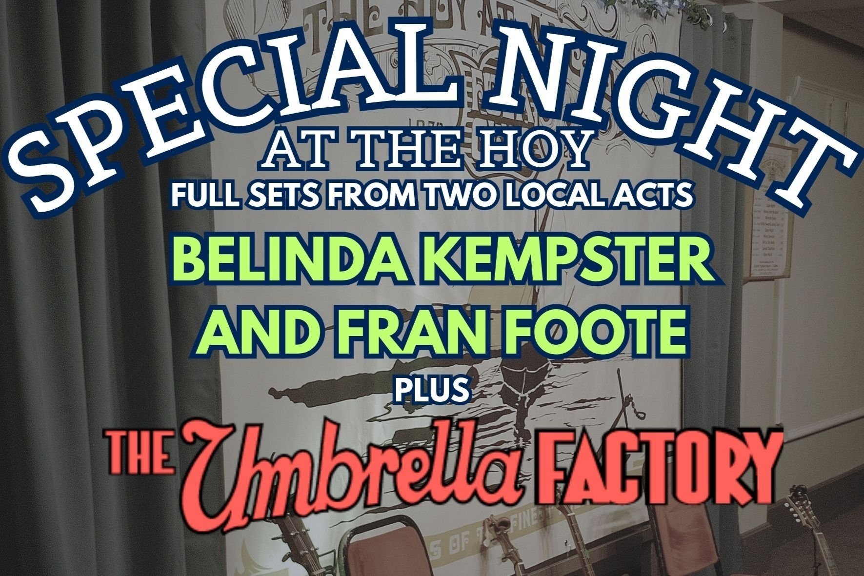 Belinda Kempster & Fran Foote + The Umbrella Factory