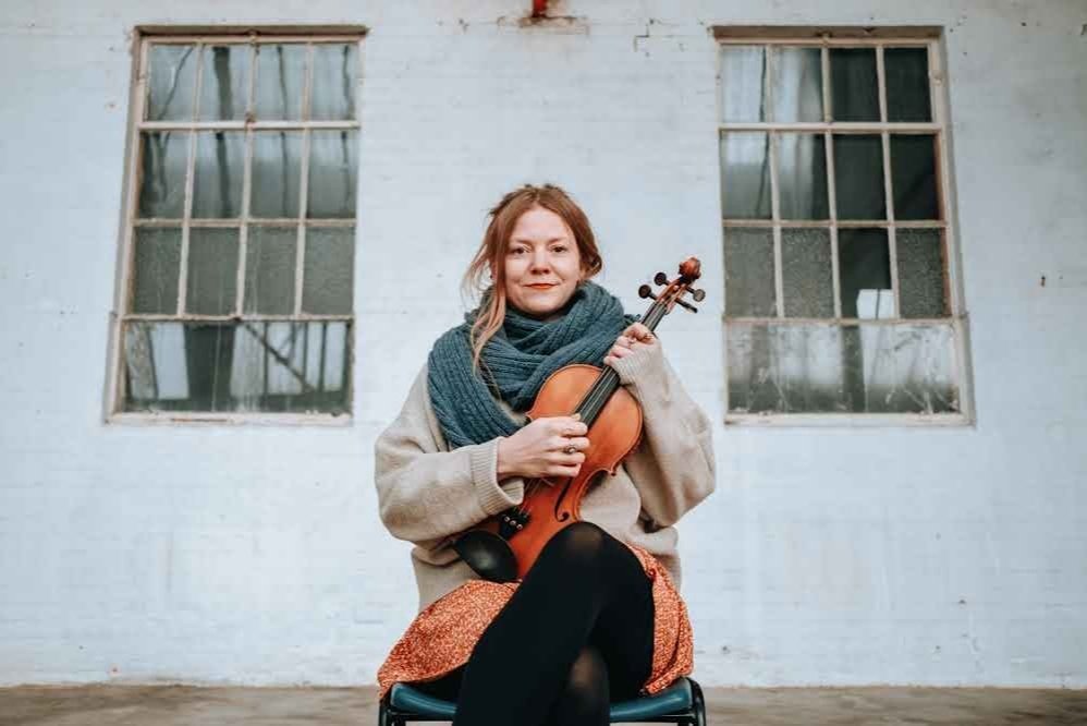Georgia Shackleton with Aaren Bennett