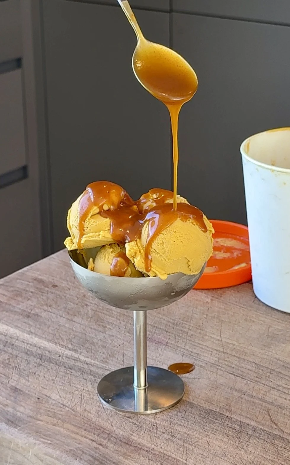 Roasted Pumpkin Ice Cream