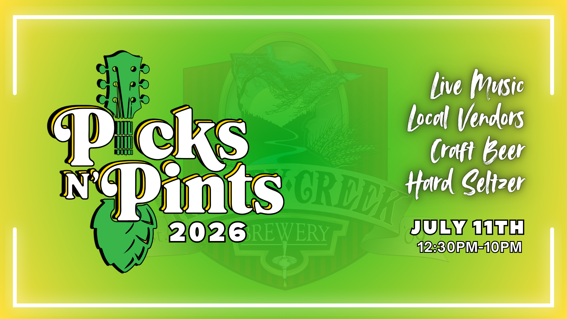 Picks n' Pints Music & Beer Fest