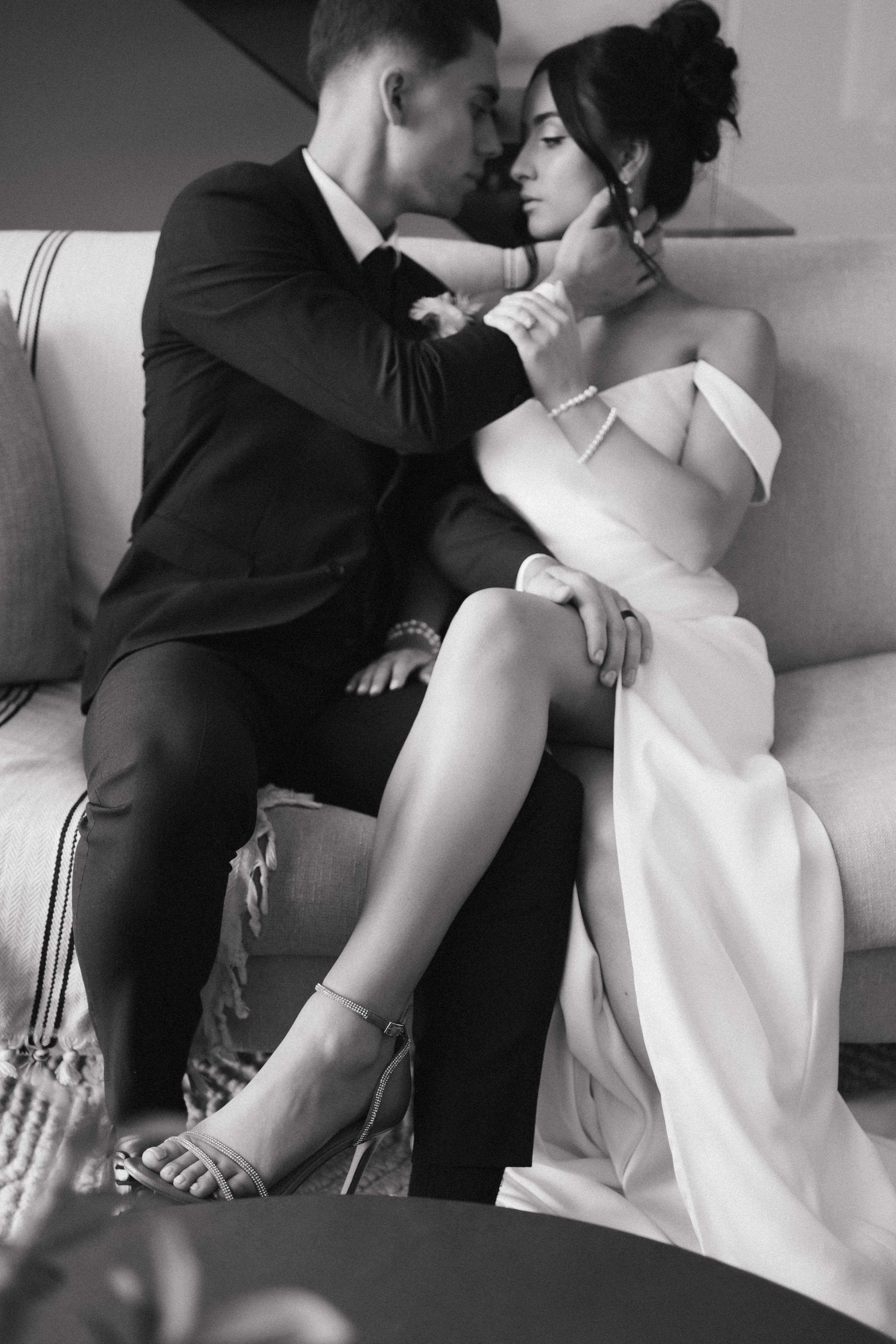 Elegant wedding couple high end wedding
