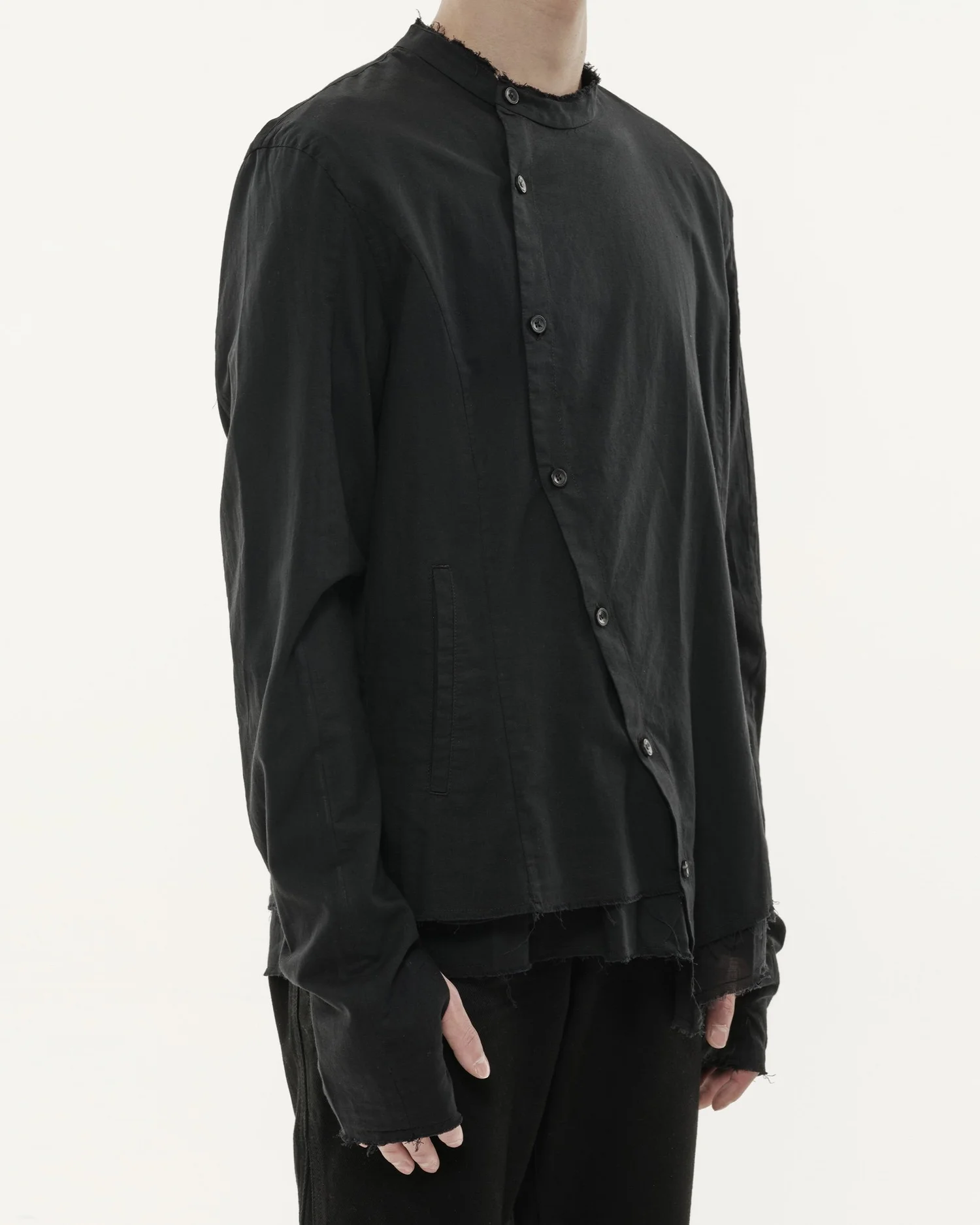 TBW Fencing Shirt (Black) — Troubled Waters