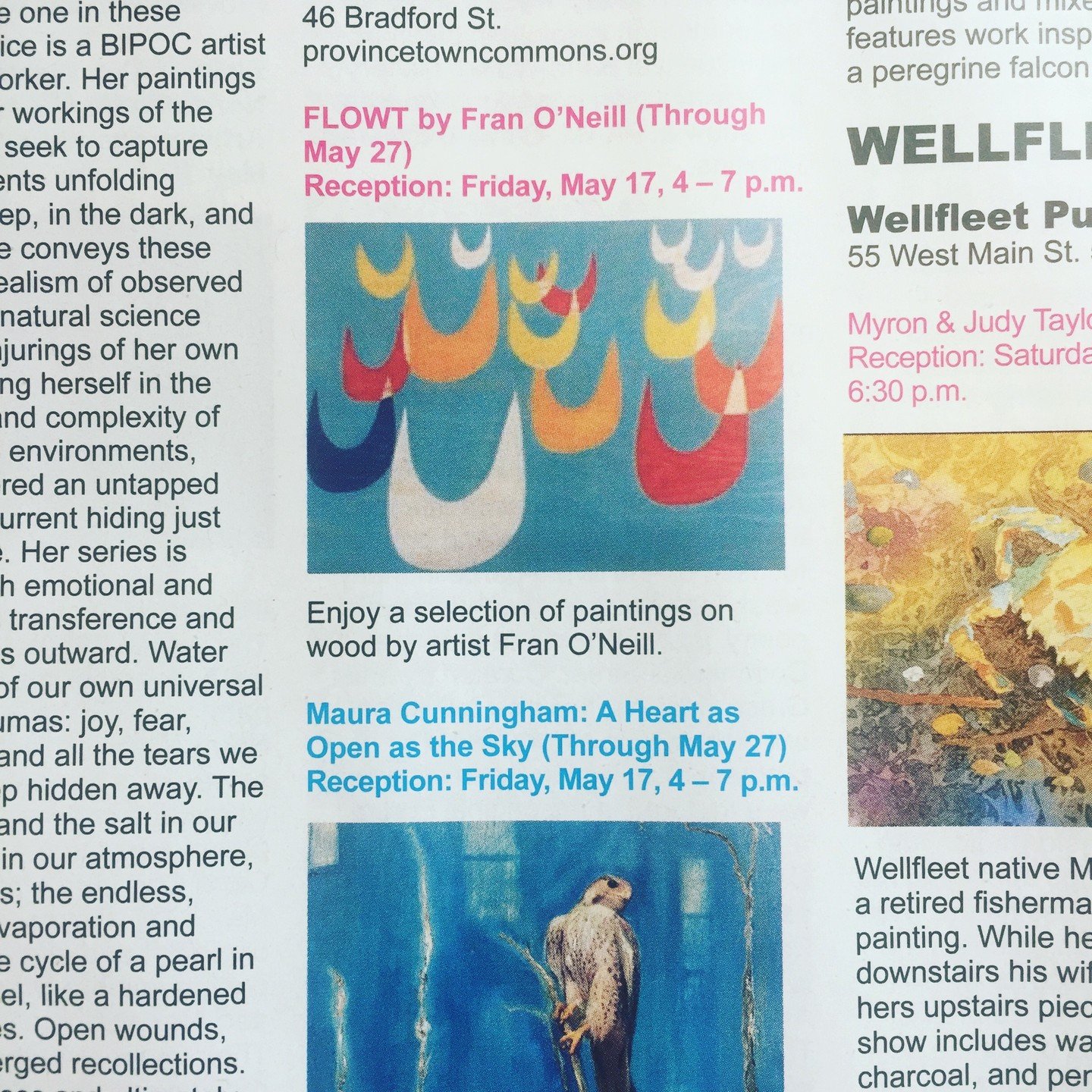 A big Thank You @ProvincetownMagazine for posting our Group Show @CommonsPtown! Grateful! @ptowncommons! #myptown #myptown🌈 #commonsptown @commonsptown #abstractpainting #abstractart #artist #abstractpainting #modernart #midcenturymodern #modernart 