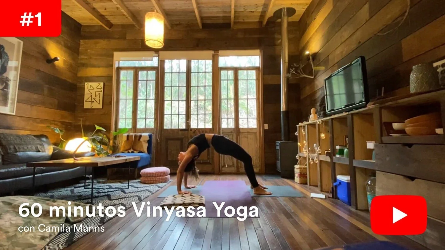 Vinyasa yoga en casa #1