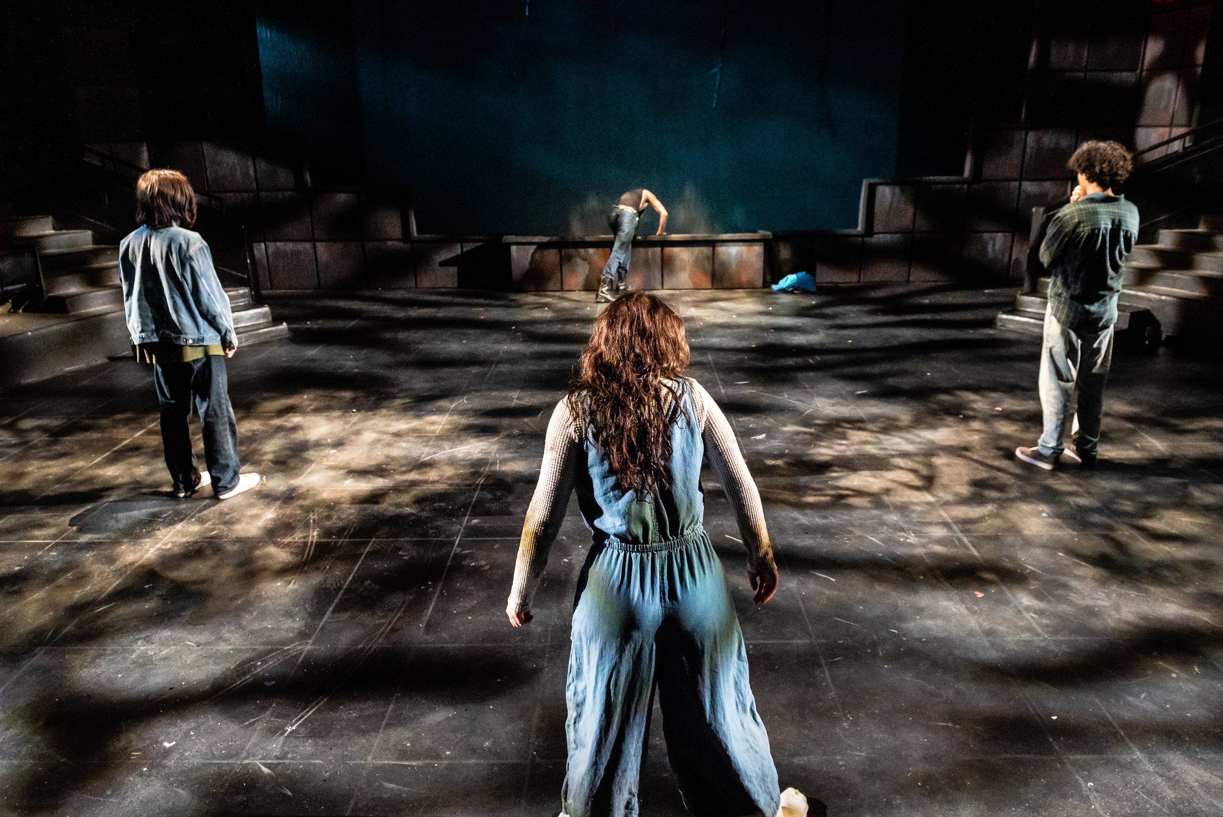 Production Photos from Let the Right One In at VCUarts: Theatre Assistant Lighting Design by Gabriel Beard