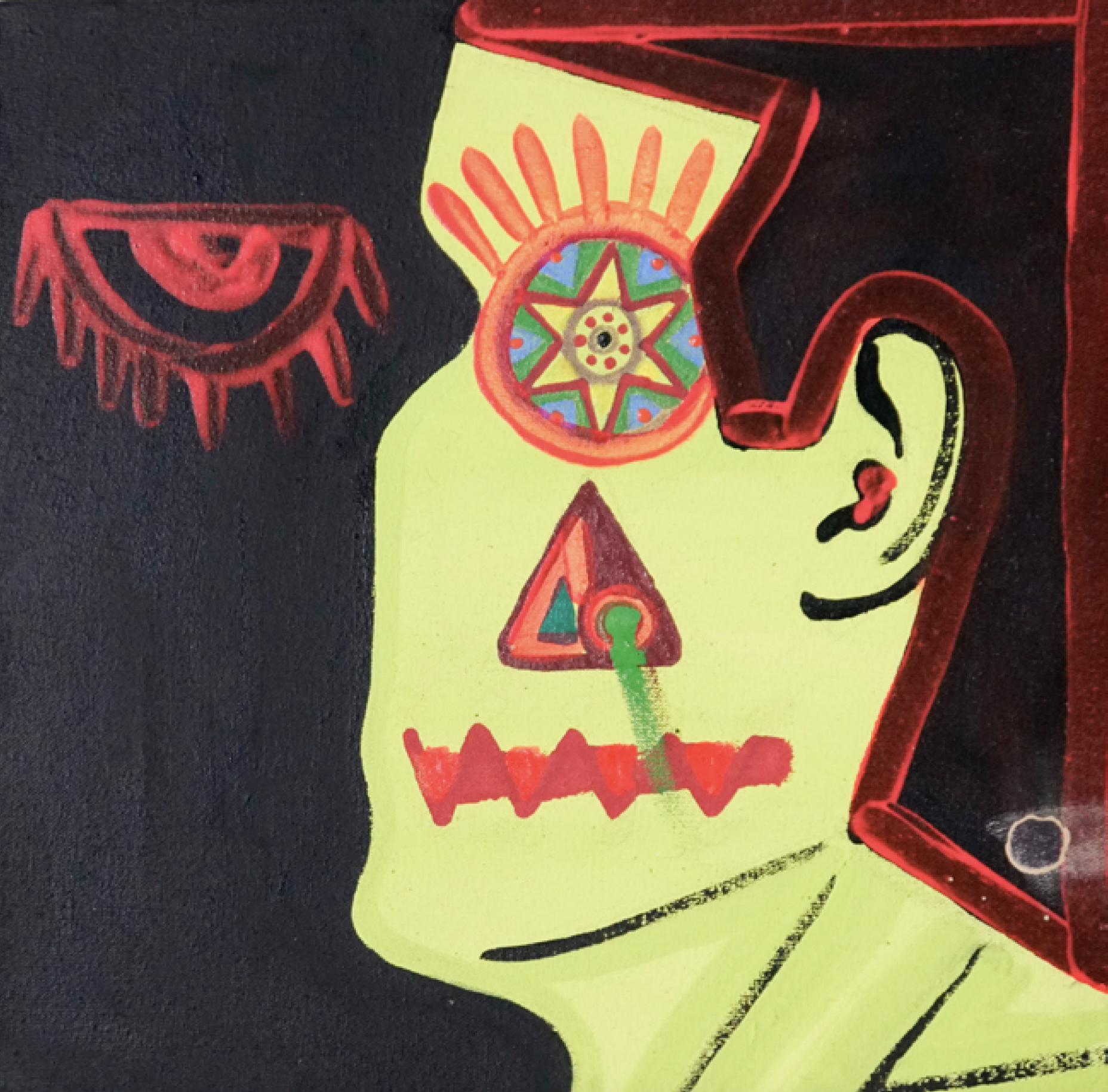PINK EYE :
Acrílico / lienzo 25 x 25 cm
2020