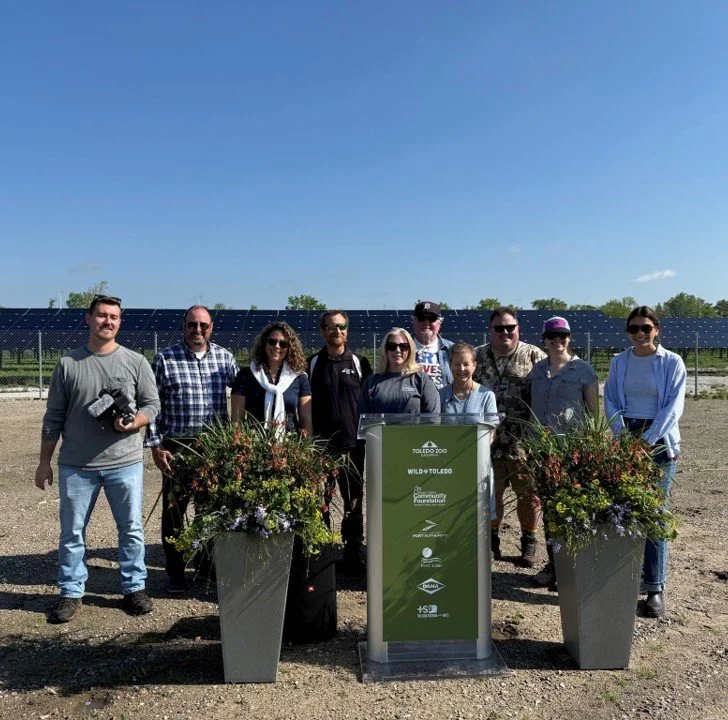 In May, the Port participated in the Community Prairie Planting Event at Overland Industrial Park, an initiative to establish a native prairie field adjacent to the solar array field, creating a vibrant habitat that supports local wildlife and enhanc