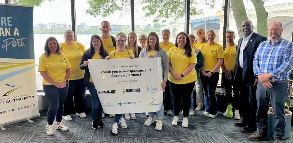 In June, Port staff members hosted the Oregon City School’s Teacher Boot Camp. Staff members provided information about their individual roles and responsibilities at the Port Authority and the necessary skills acquired to be successful in their resp