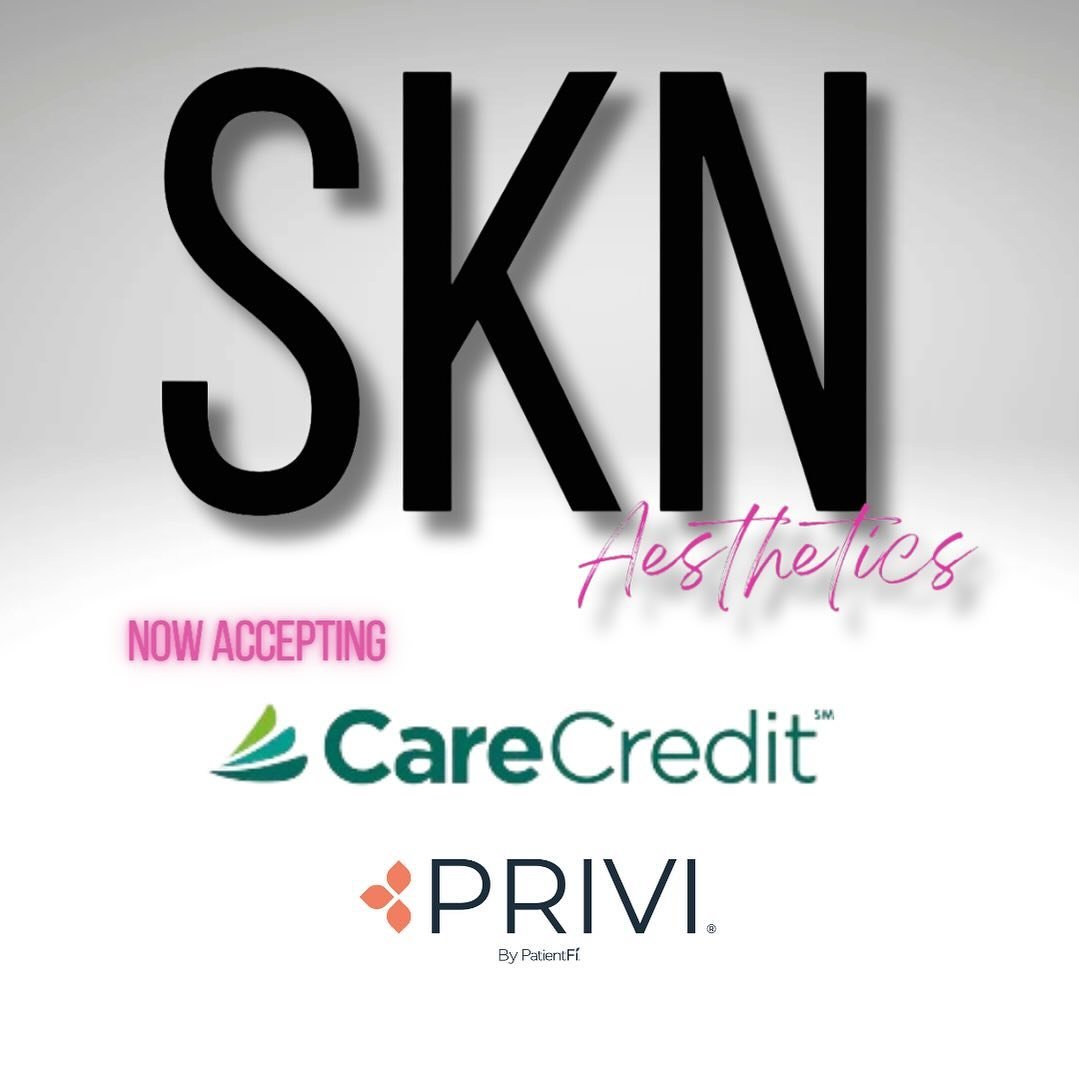 We are now accepting financing through Care Credit and Privi!! Ask us how to get started!