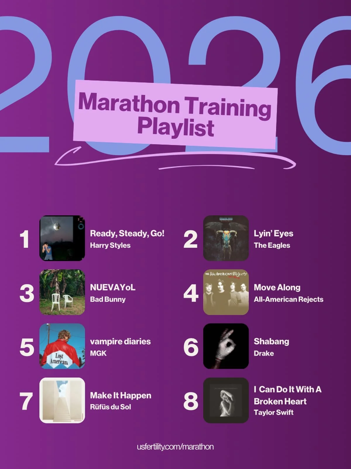 Happy National Running Day! We&rsquo;re training for the Kaua&rsquo;i Marathon, running to raise awareness for infertility, chasing endorphins, pressing repeat on some pretty great tunes (just saying). 😎