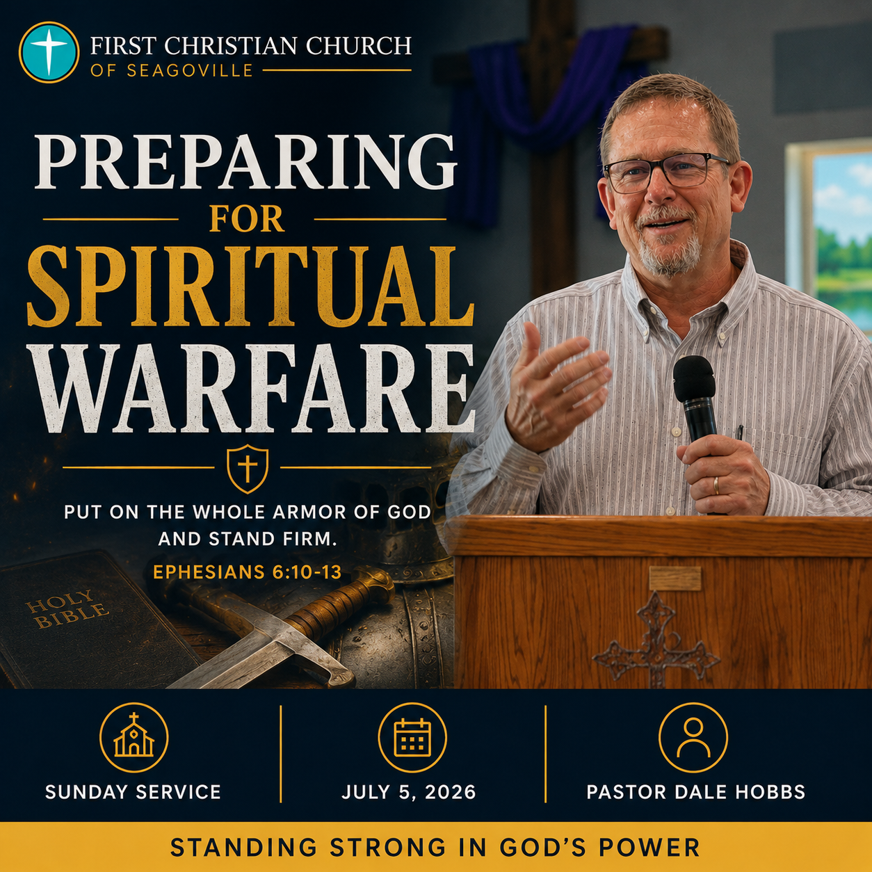 Preparing for Spiritual Warfare | Sunday Service — July 5, 2026 || Pastor Dale