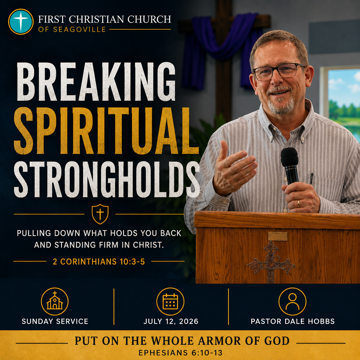 Breaking Spiritual Strongholds | Sunday Service — July 12, 2026 || Pastor Dale