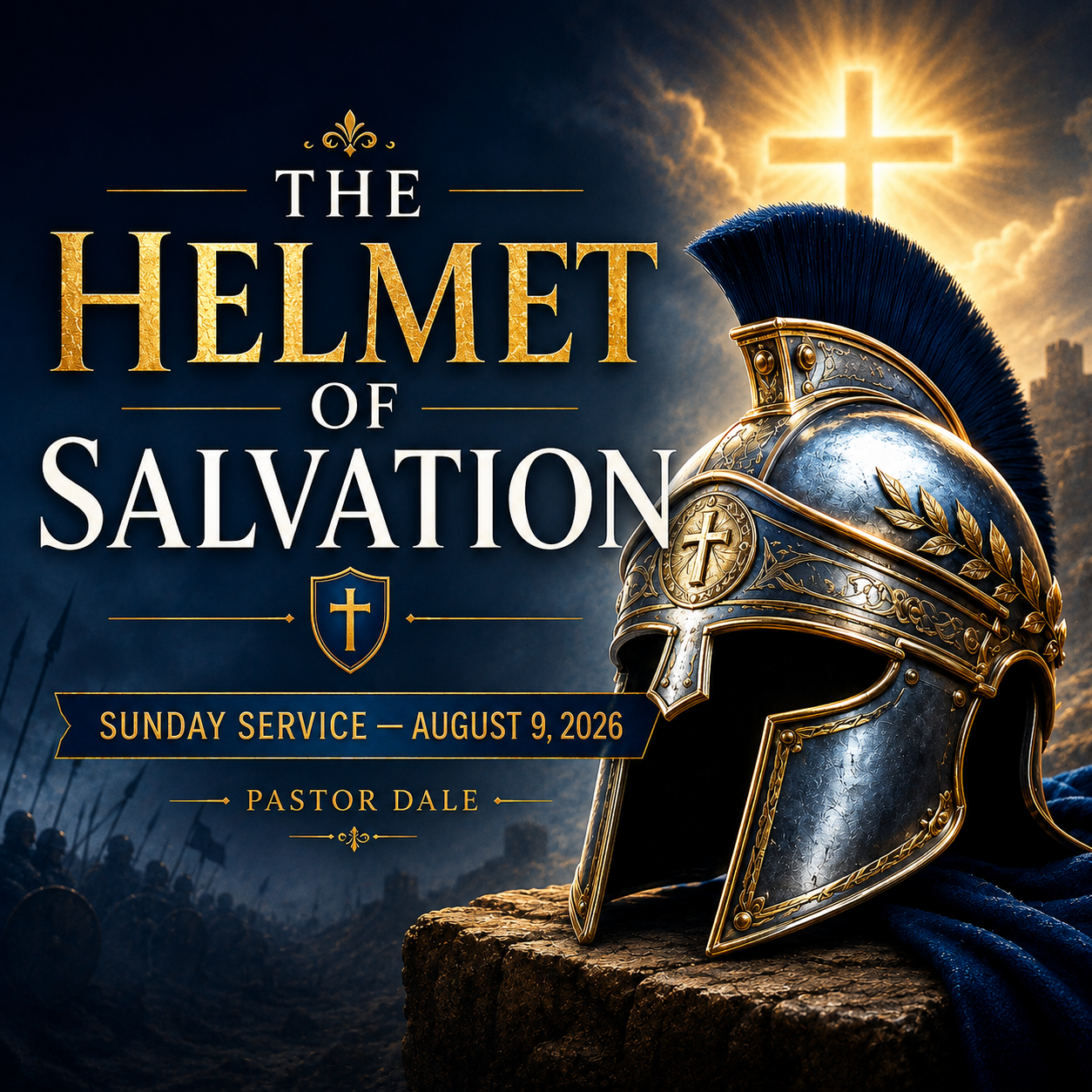 The Helmet of Salvation | Sunday Service — August 9, 2026 || Pastor Dale