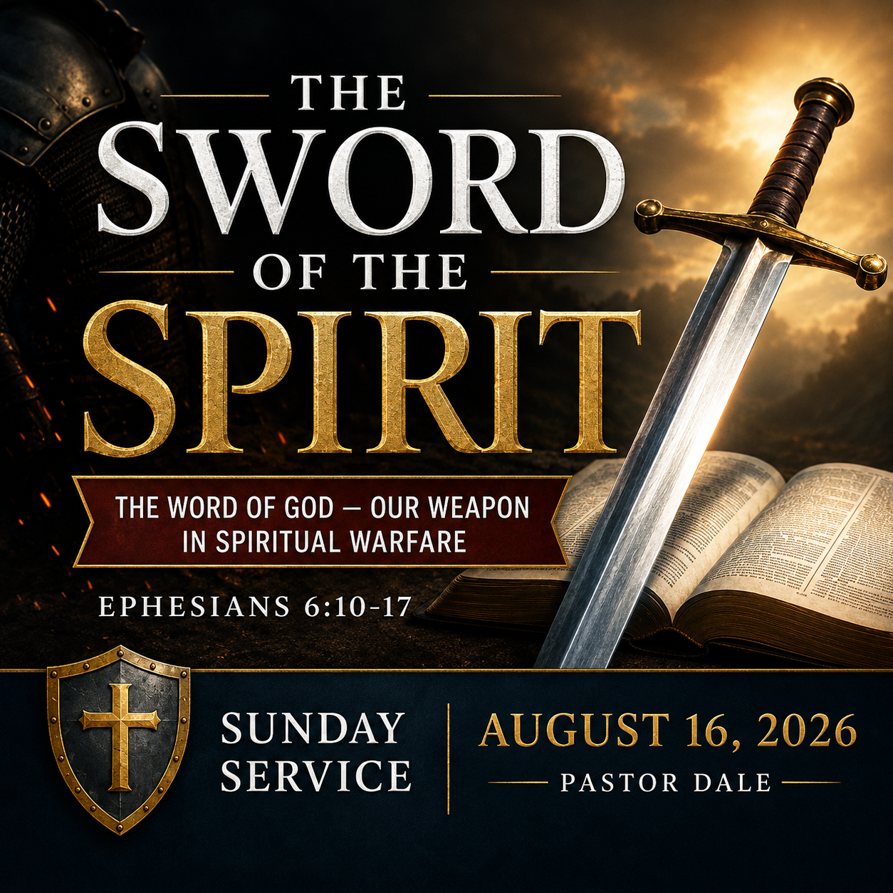 The Sword of the Spirit | Sunday Service — August 16, 2026 || Pastor Dale