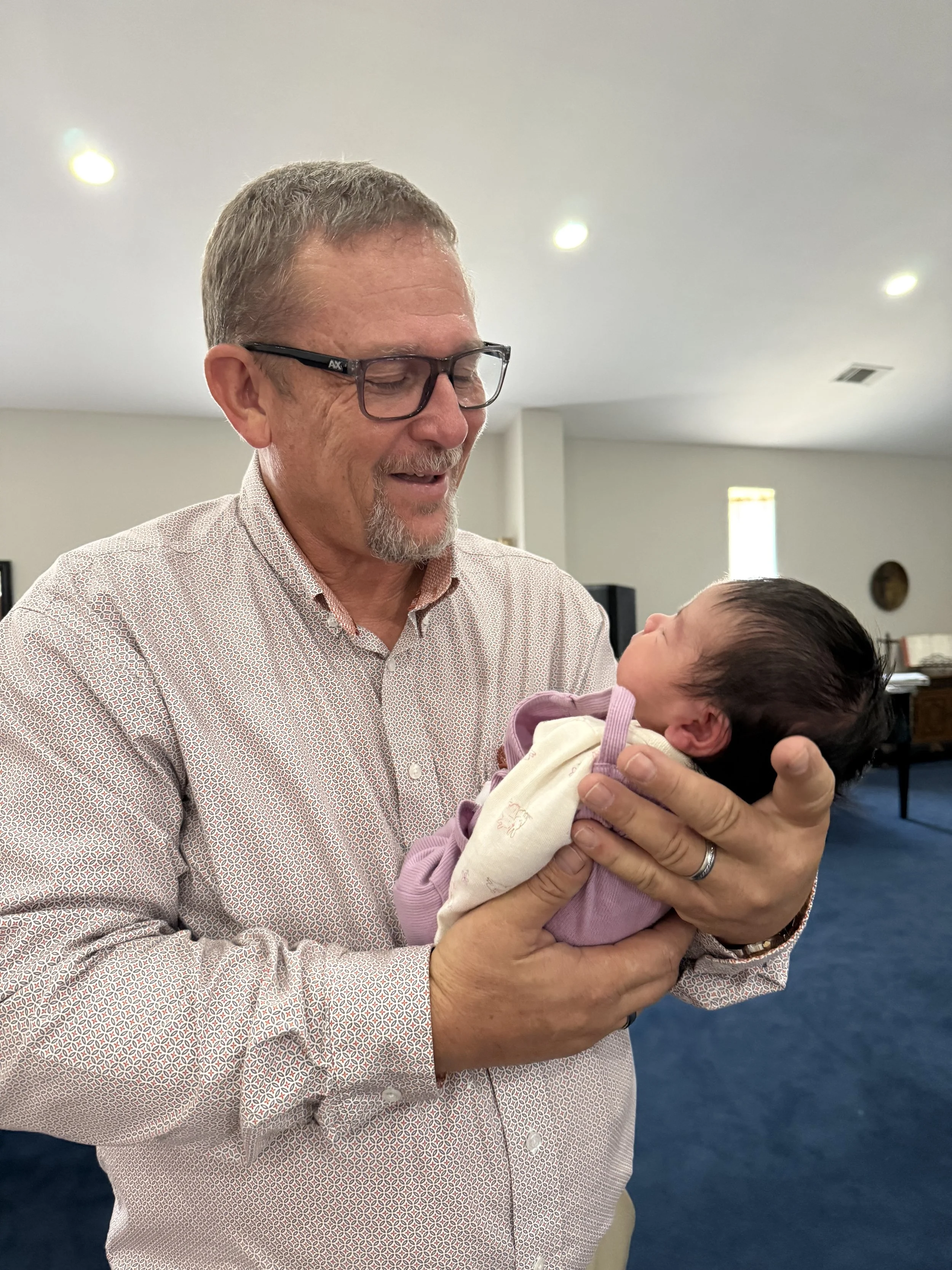A Sweet First Sunday for Baby Elena
