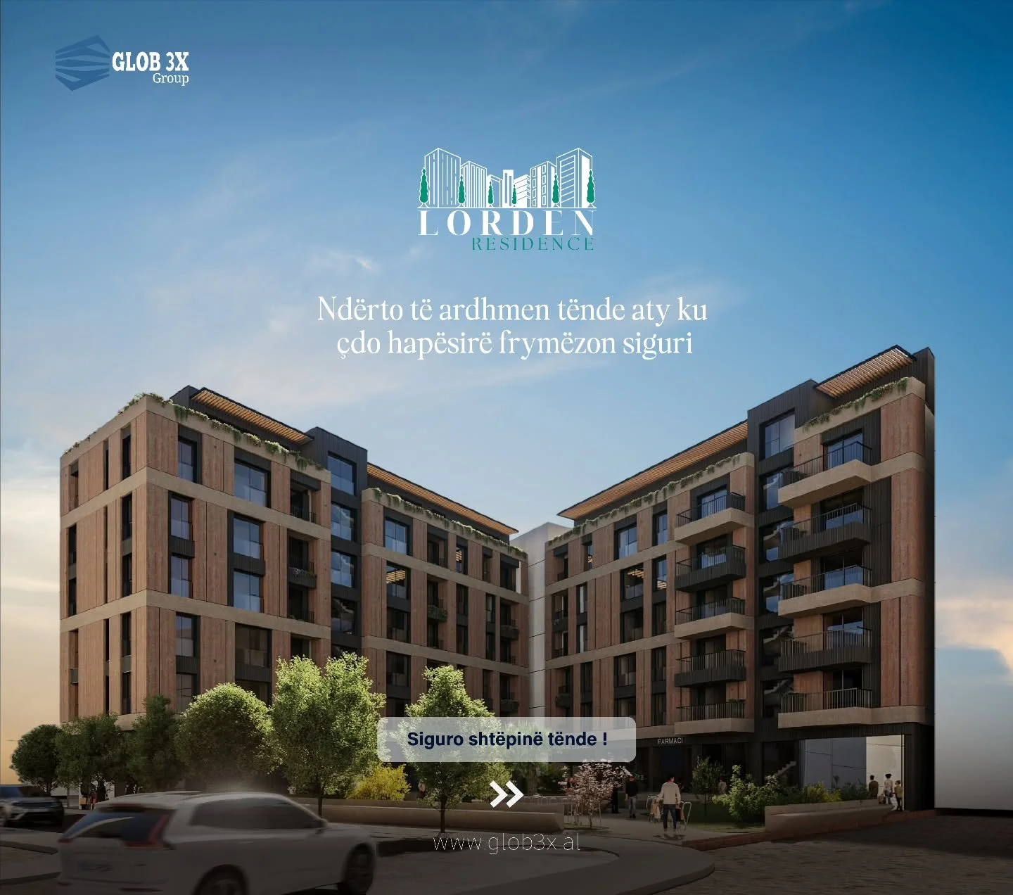 Lorden Residence po merr form&euml; p&euml;r t&rsquo;ju mir&euml;pritur n&euml; nj&euml; mjedis ku familja gjen qet&euml;si dhe harmoni. Nuk &euml;sht&euml; thjesht nj&euml; vend p&euml;r t&euml; jetuar, por nj&euml; investim i men&ccedil;ur p&euml;r