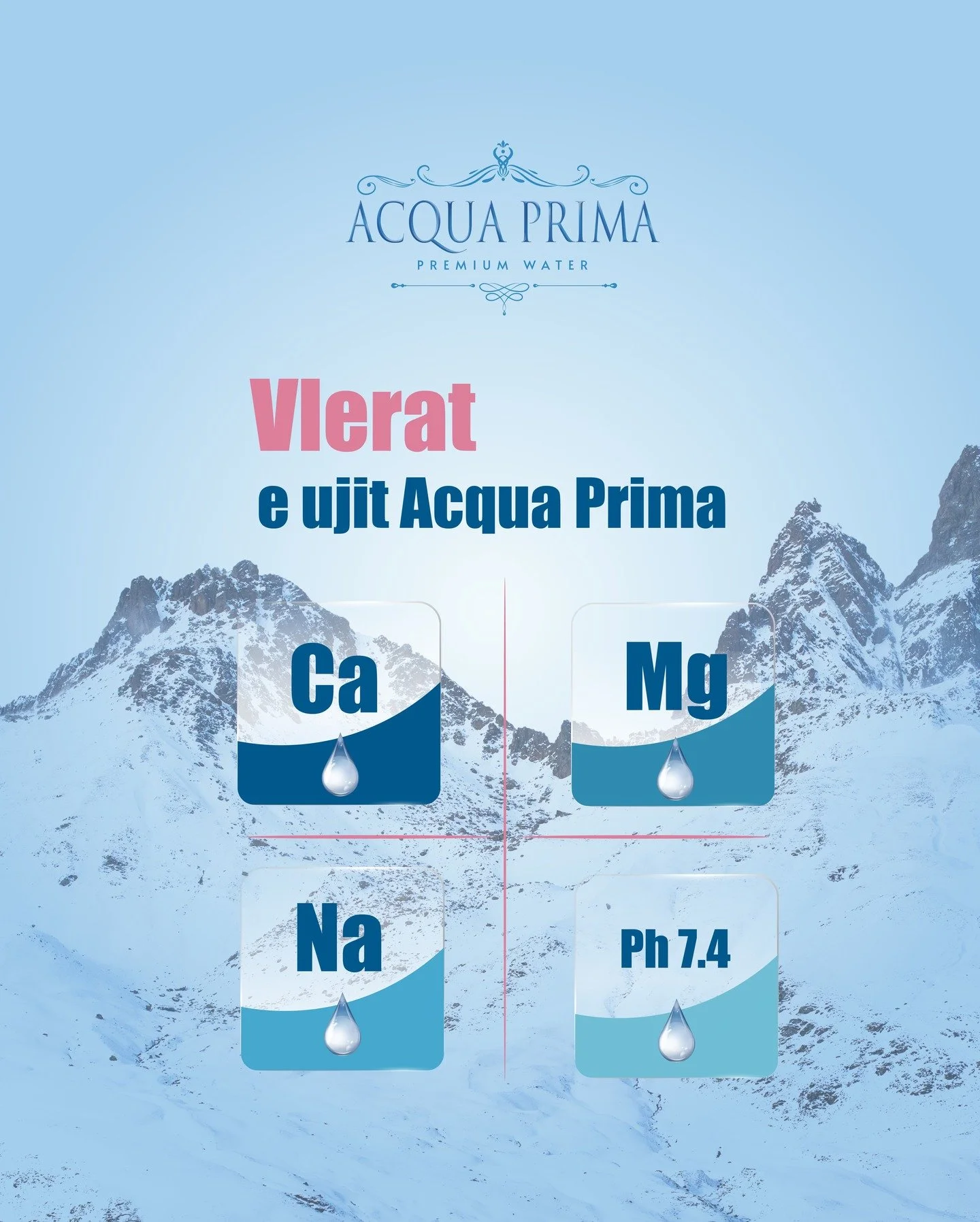 Uj&euml; mineral dhe i pasur me element&euml;t q&euml; ju mbajn&euml; t&euml; fresk&euml;t dhe t&euml; sh&euml;ndetsh&euml;m &ccedil;do dit&euml; 🌿 &Ccedil;do pik&euml; tregon p&euml;rkushtimin ton&euml; ndaj cil&euml;sis&euml; dhe past&euml;rtis&eu
