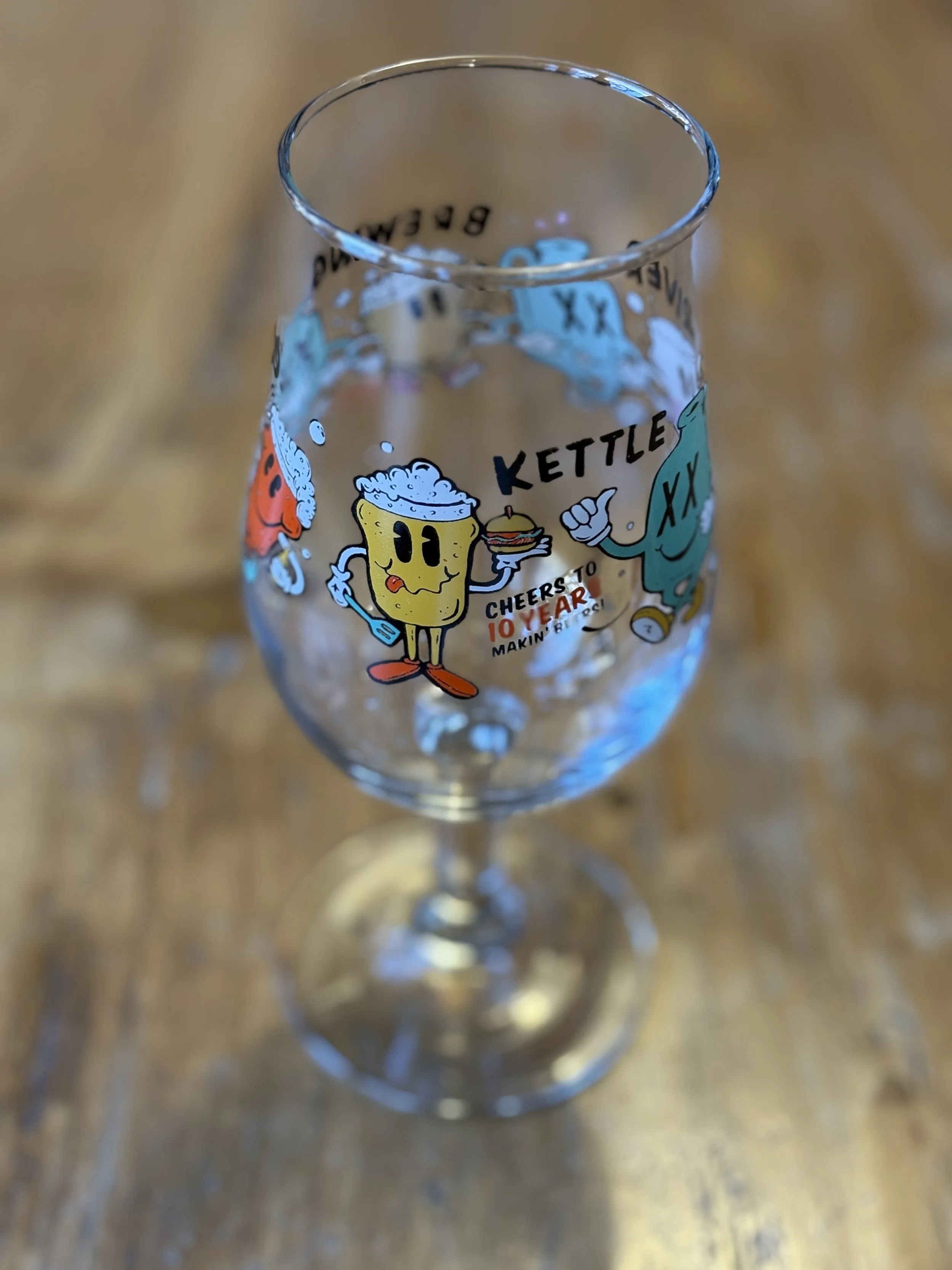10 Year Commemorative Glass - Kettle River Brewing Co.