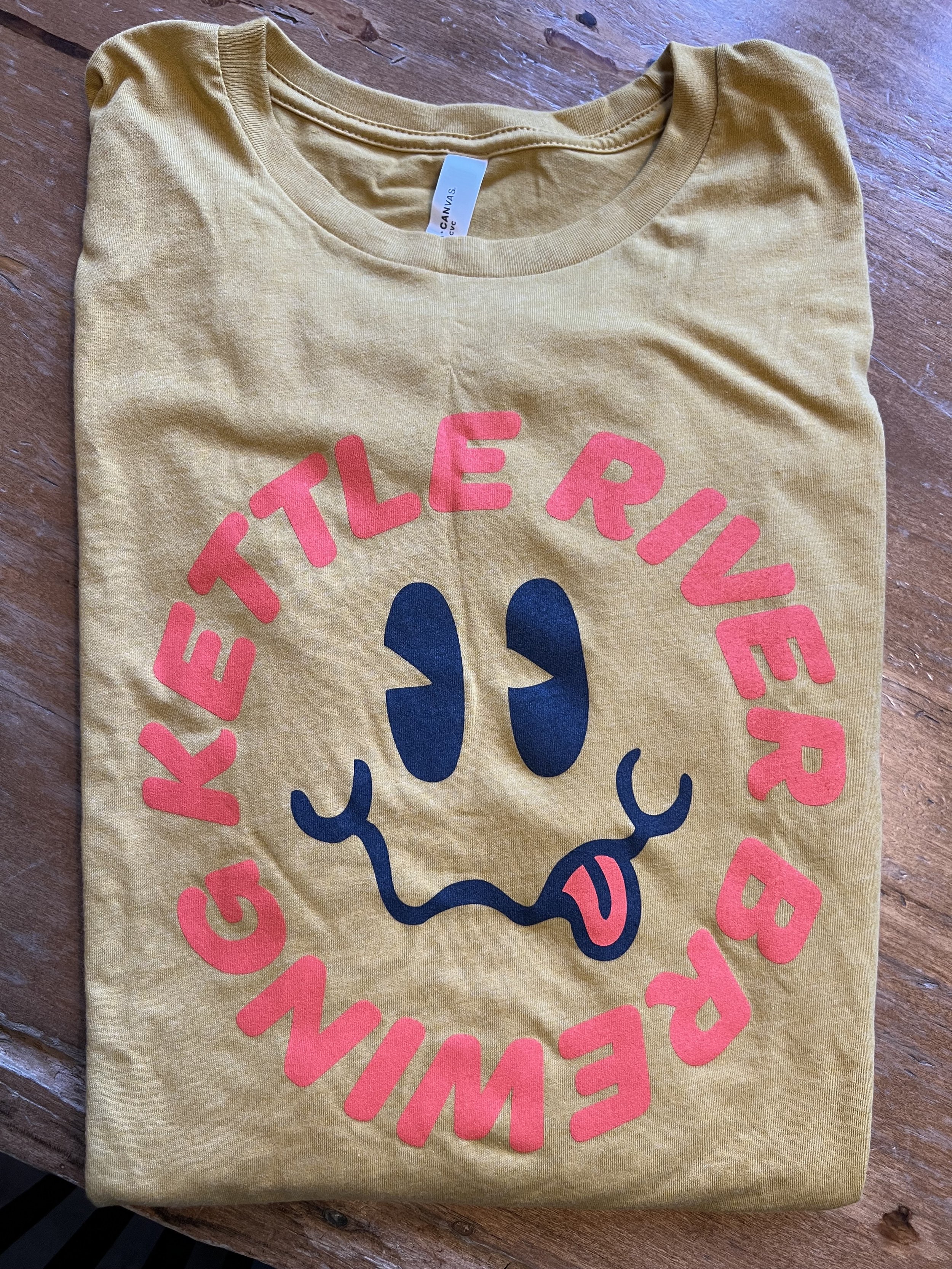 Smiley Long Sleeve T - Kettle River Brewing Co.