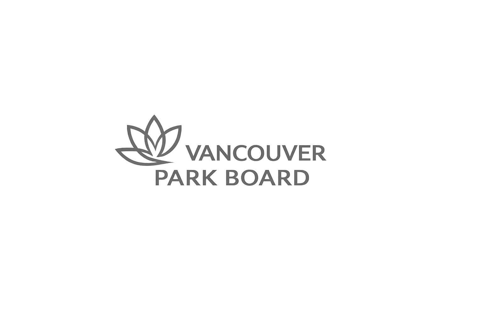 Logo of Vancouver Park Board featuring a stylized lotus flower and the text 'Vancouver Park Board'.