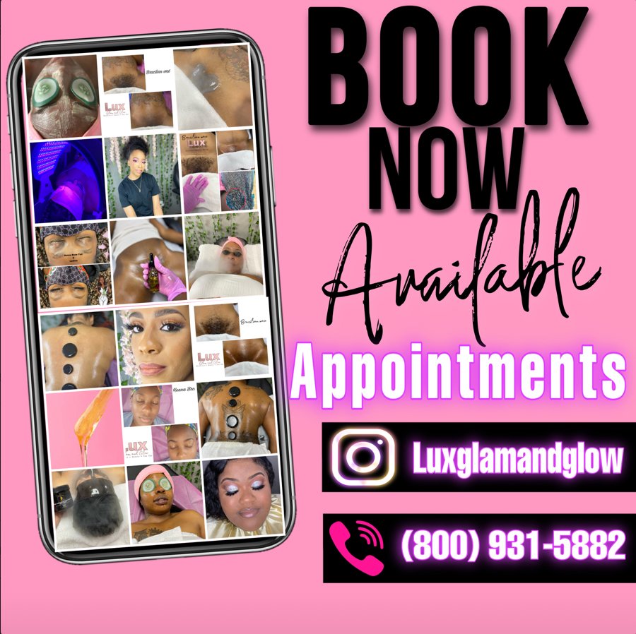 @LuxGlamandGlow | Wax - Facials - Make up