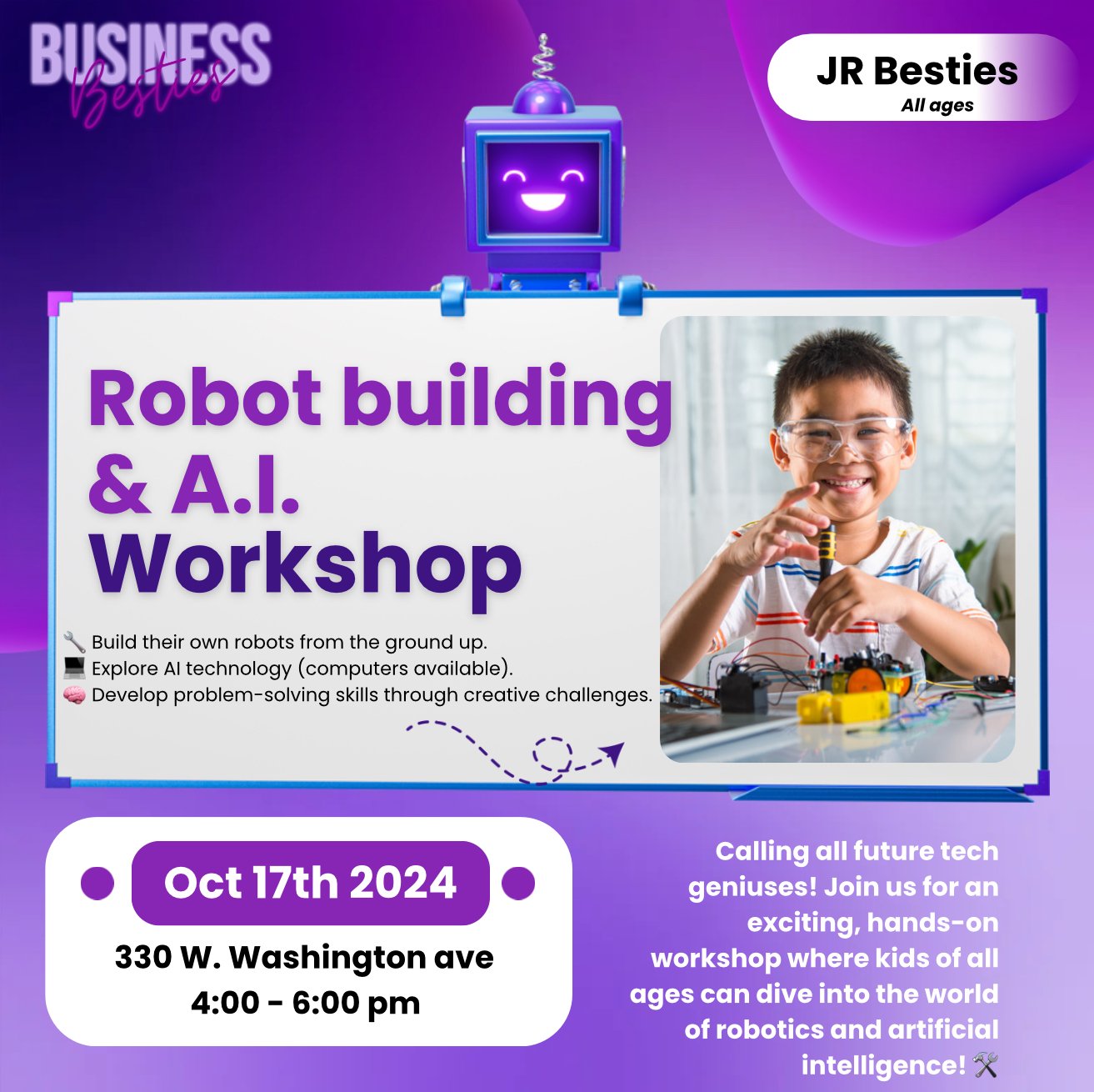 Jr Besties Robot building