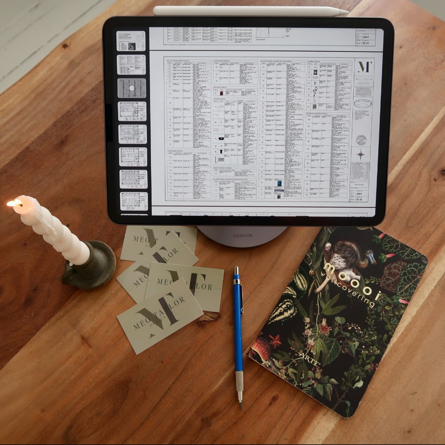 Every detail matters. Our drawing sets are carefully curated to ensure contractors have everything they need, from finish specs to hardware schedules, right at their fingertips on site.

&mdash;&mdash;&mdash;
#interiordesignprocess #designdetails #co