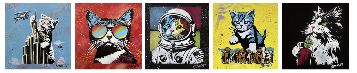 Art For Dudes - Cats Bundle 1