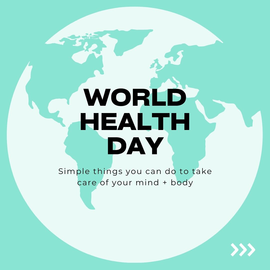 Happy World Health Day! 🌎

We want everyone take a step back today and acknowledge their mental and physical wellbeing and take note of how you&rsquo;re feeling.

Take this time to mark any good notes or things that need attention. This is also an o