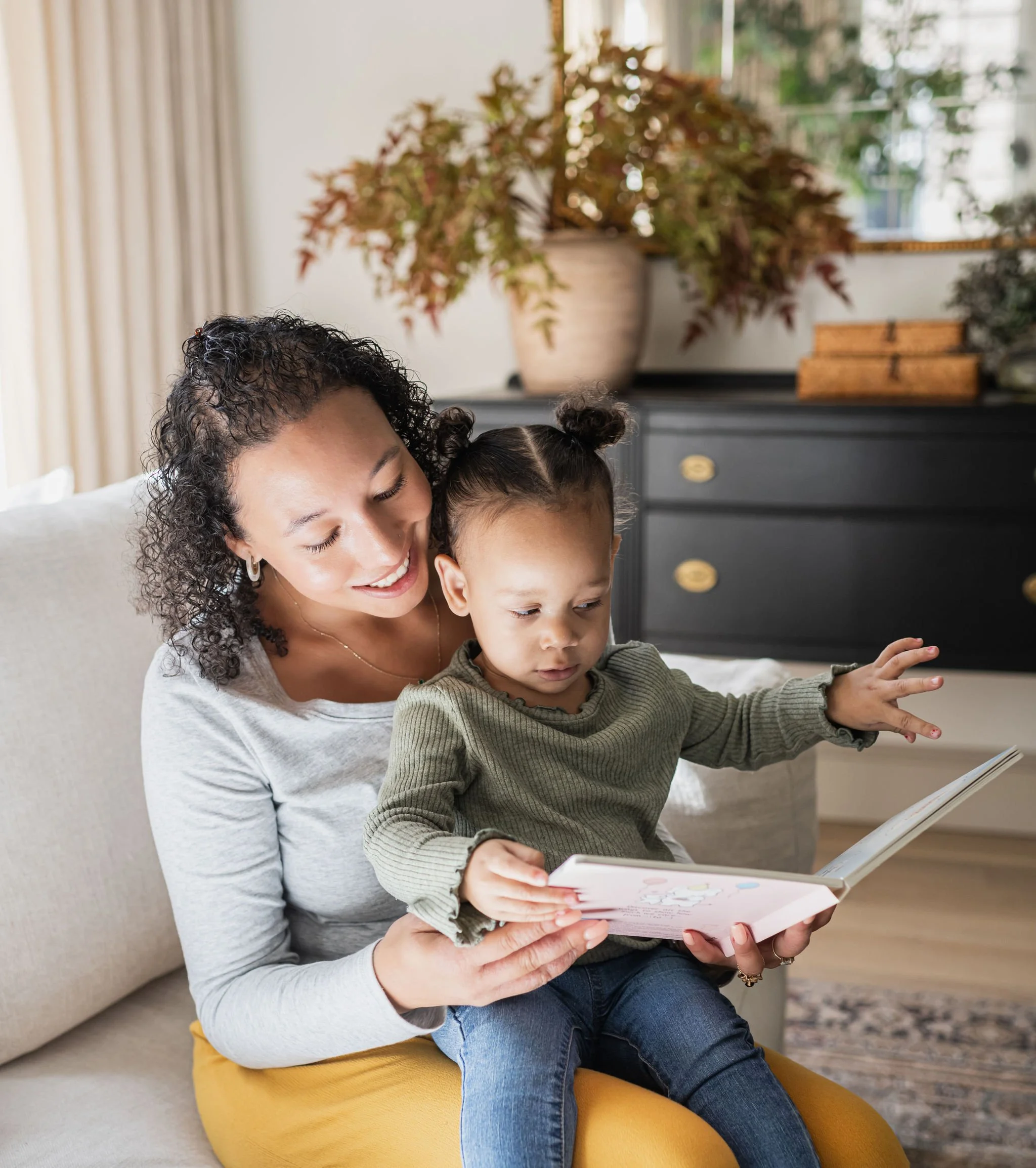 Family with young children and an in-home nanny in St. Petersburg, Florida