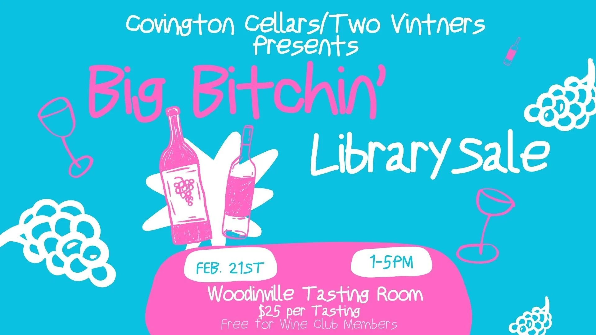 Big Bitchin’ Library Sale