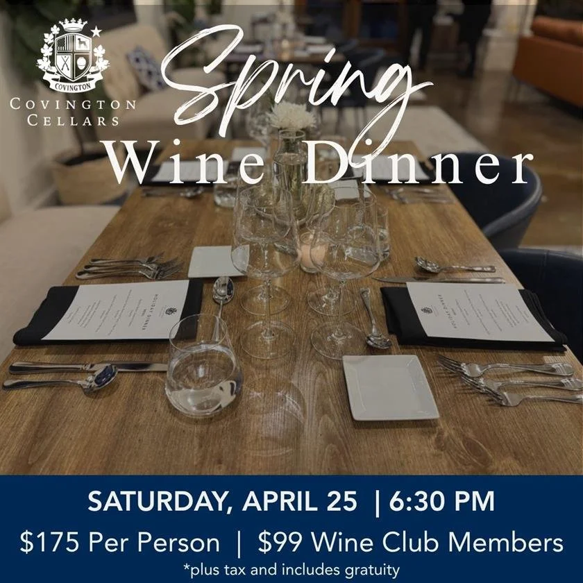 2026 Spring Wine Dinner