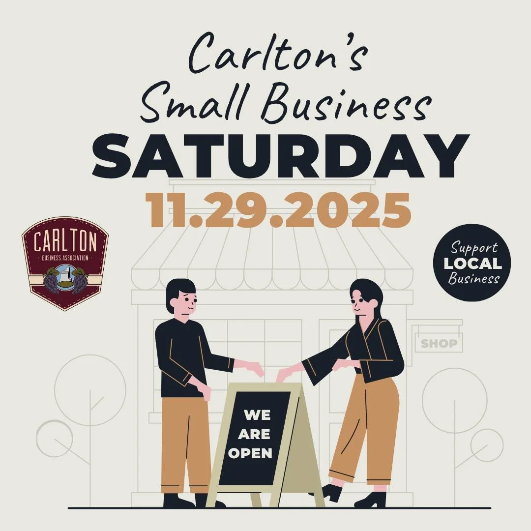 &quot;The Saturday after Thanksgiving, head downtown and show some love to our local businesses. Many shops will be offering holiday specials, festive bundles, and easy gift-giving ideas. Plus, there's lots of delicious food and drinks to keep you fu