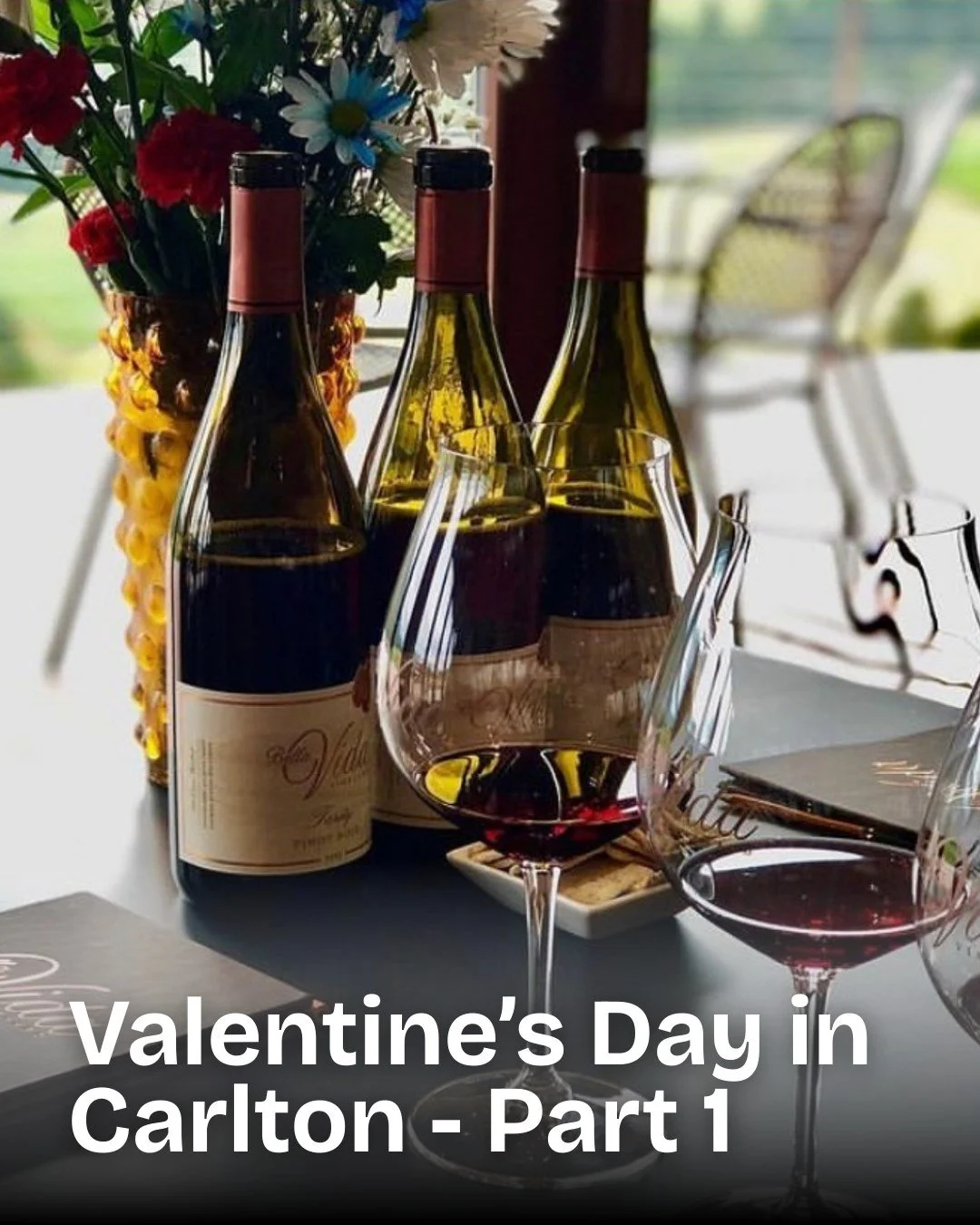 Your guide to Valentine's Day in Carlton - Part 1:

Sipping
🍷 @bellavidavineyard.360 (pictured): 2-for-1 wine tasting special ($45) from Friday, Feb 13 - Sunday, Feb 15
🍷 @flaneurwines: Sparkling Wine Flight available Friday, Feb 13 - Sunday, Feb 1