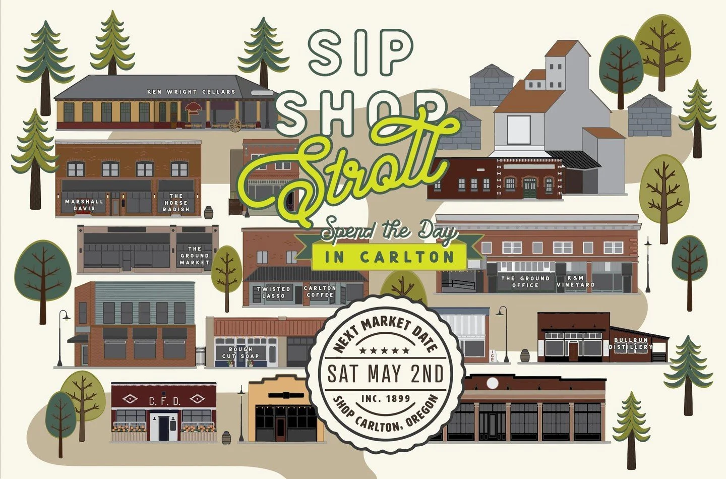 This Saturday, head into town for Carlton&rsquo;s next Sip &amp; Shop! Local businesses will be hosting vendors for a lively day of shopping, sipping, and strolling through downtown. It&rsquo;s also the perfect chance to find thoughtful Mother&rsquo;