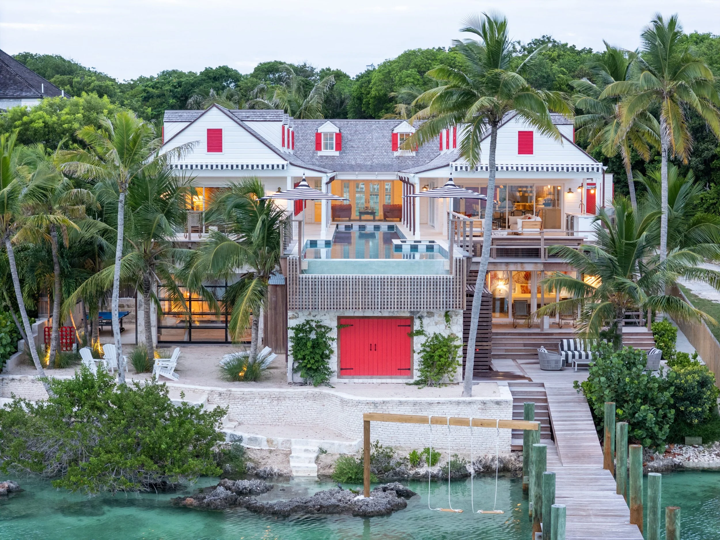 The Crown Villa - Backyard with dock.jpg
