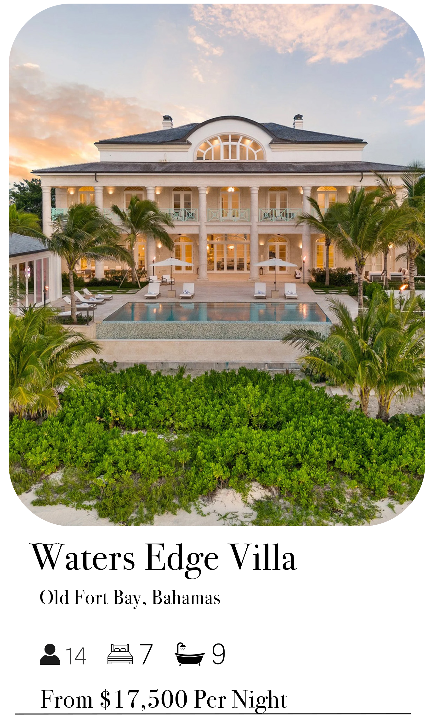 Water’s Edge Villa