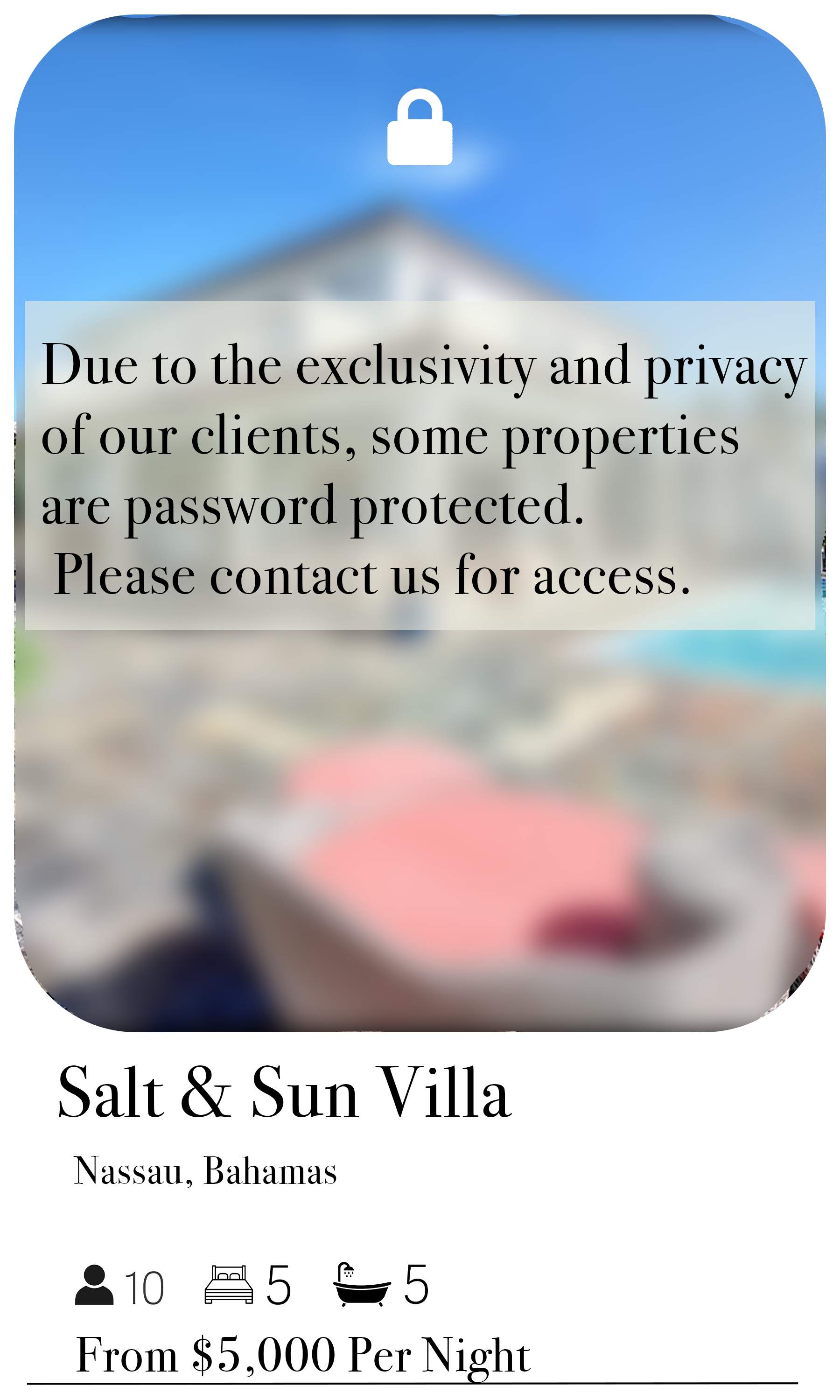 Salt &amp; Sun Villa