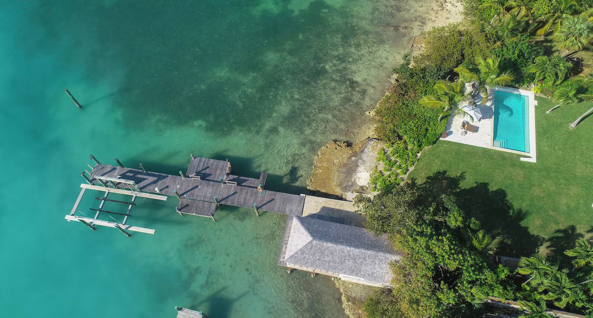 Honeycomb Villa-Private Dock Birdseye.jpg