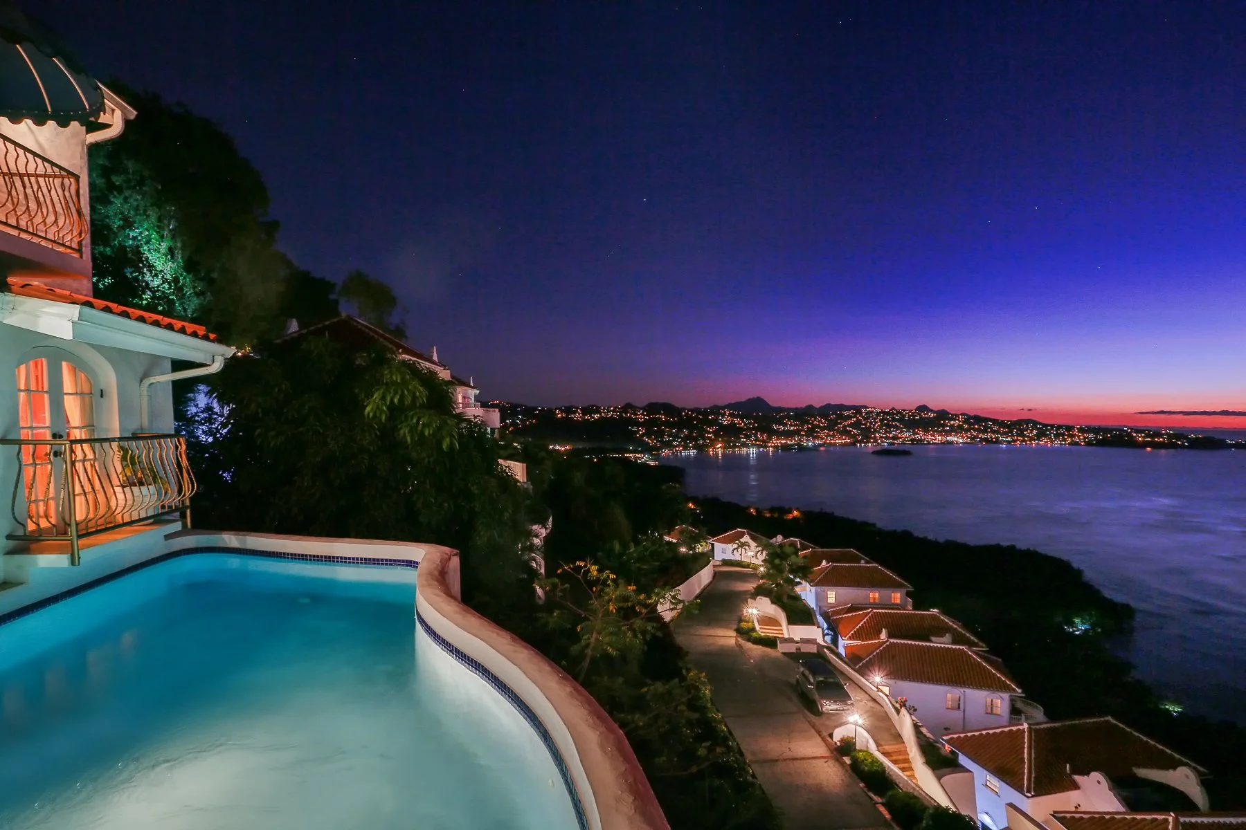 Villa Periwinkle-Pool View at Sunset.jpg