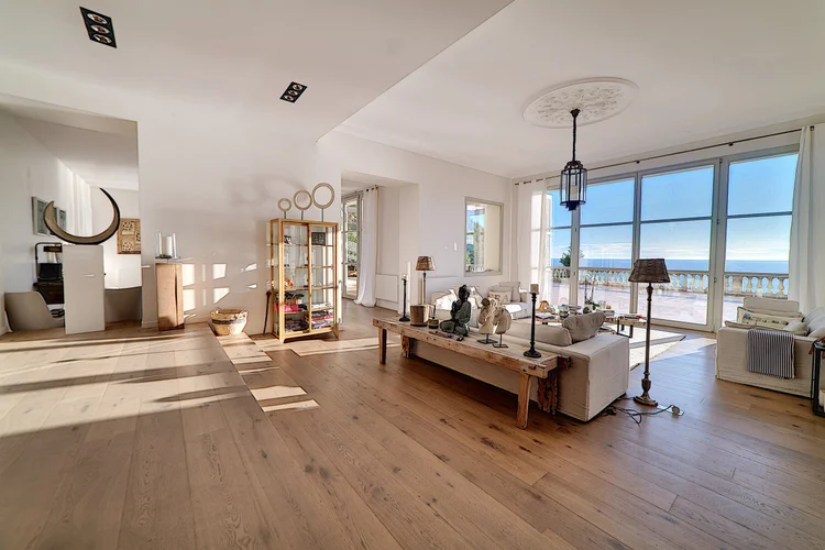 Spacious European villa interior
