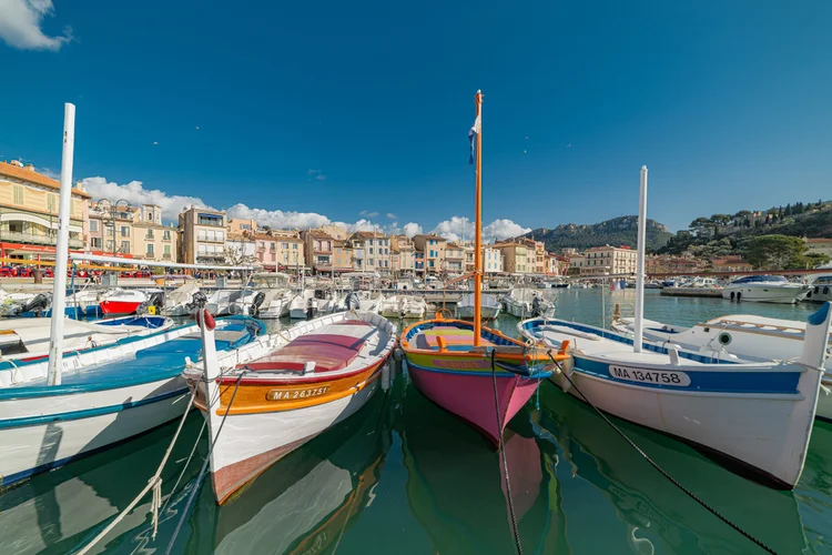 The port at Cassis, France