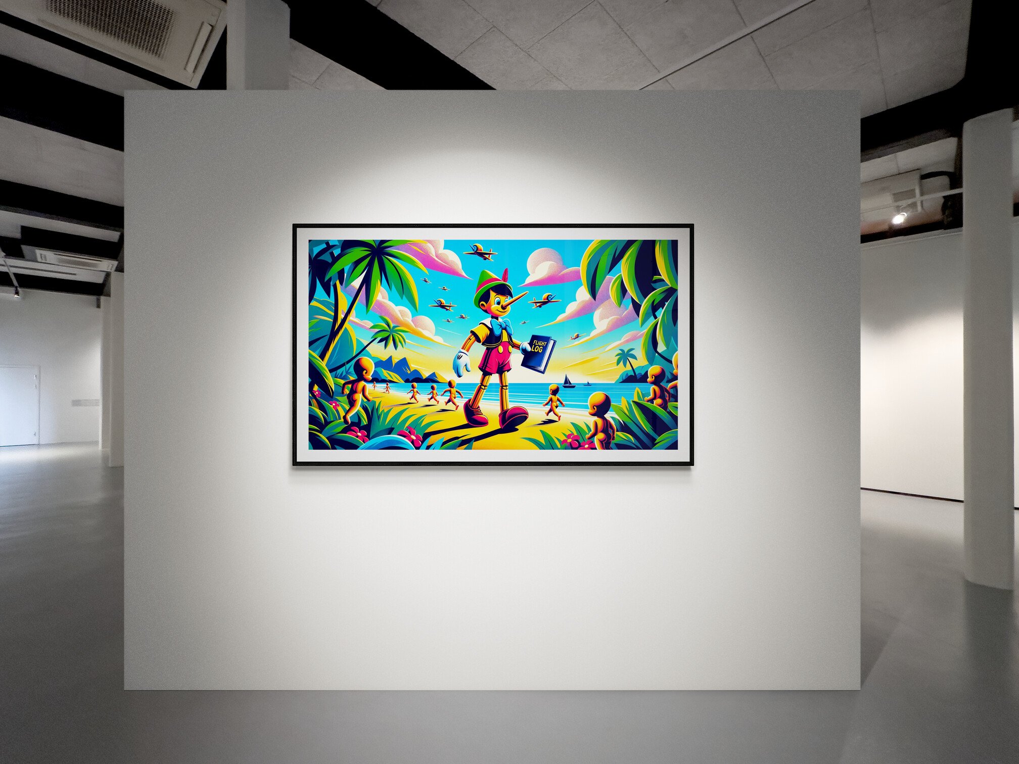 Island of Lost Innocence 160x90cm