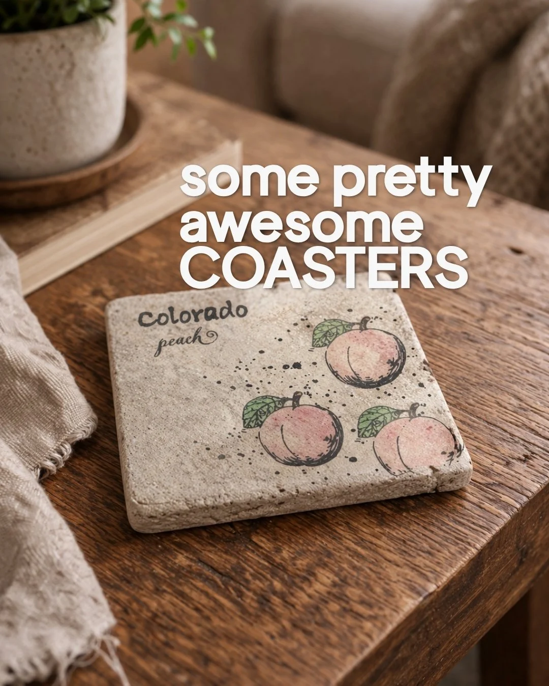 Some people never use them&hellip; and some people won&rsquo;t put a drink down without one.

These are handmade and easy to mix in anywhere &mdash; coffee table, kitchen, even your desk.

So&hellip; which one are you?

Visit us at the SFO store and 